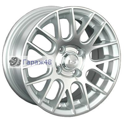 LS 566 R15 / 6.5J PCD 5x100 ET 35 ЦО 73.1 Литые Серебристый полированный
