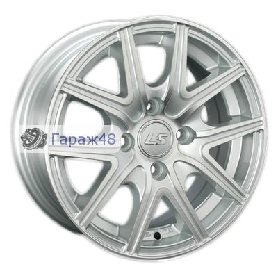 LS 188 R15 / 6.5J PCD 4x100 ET 45 ЦО 73.1 Литые Серебристый полированный