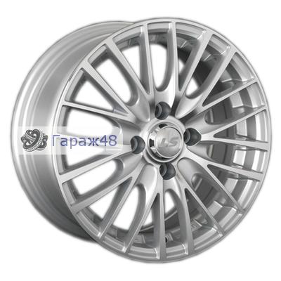 LS 768 R15 / 6.5J PCD 4x100 ET 45 ЦО 60.1 Литые Серебристый полированный